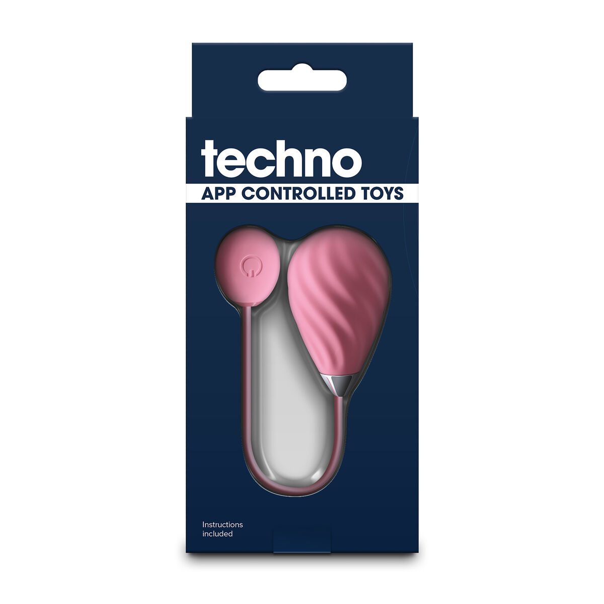 Œufs vibromasseur NS Novelties Techno Kandi Rose